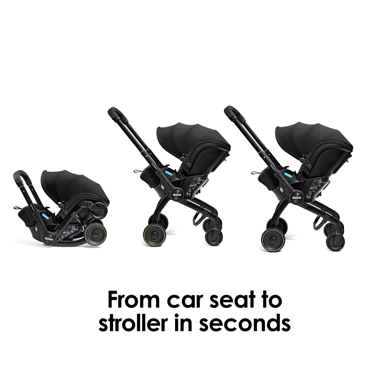 Doona X Car Seat & Stroller Nitro Black